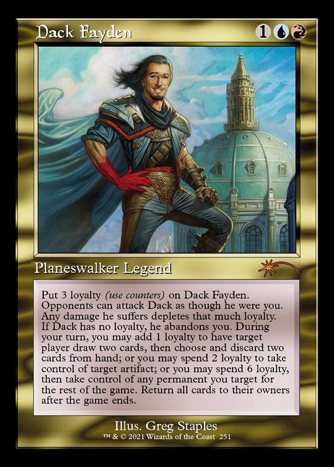 Dack Fayden (Retro) [Serie Secret Lair Drop] 