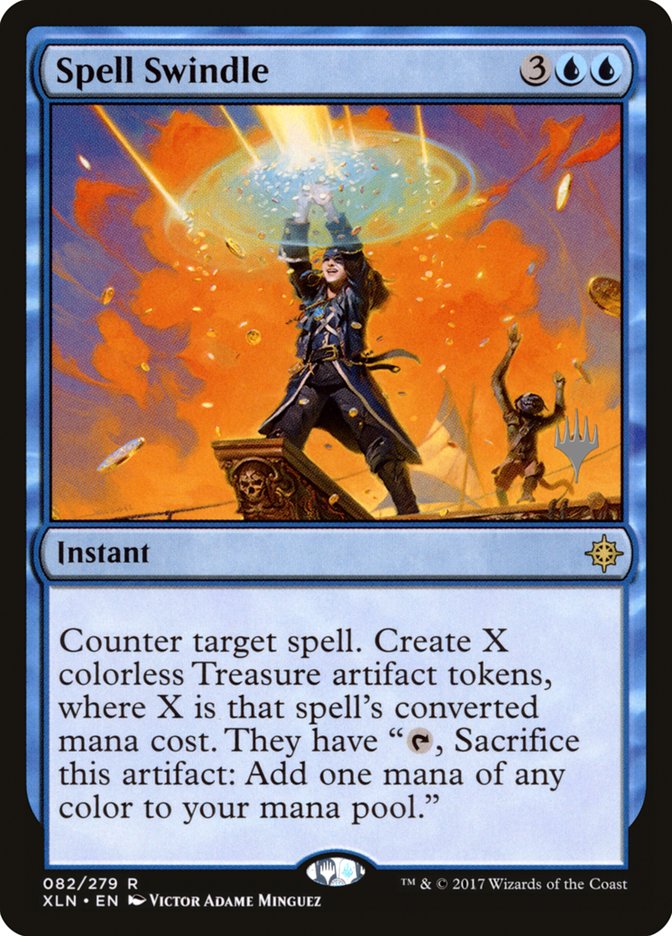 Estafa de hechizos (paquete promocional) [Ixalan Promos] 