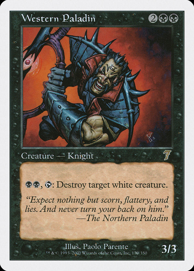 Paladín occidental [Séptima edición] 
