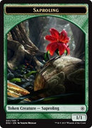 Saproling // Tesoro (007) Ficha de doble cara [Fichas de Exploradores de Ixalan] 
