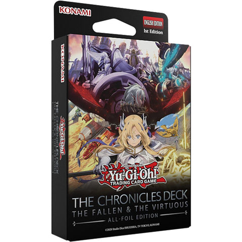 THE CHRONICLES DECK: The Fallen & the Virtuous (All-Foil Edition) - Deck
