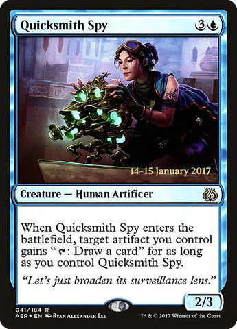 Quicksmith Spy [Promociones de presentación de Aether Revolt] 