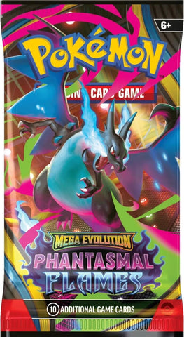 Mega Evolution: Phantasmal Flames - Booster Pack ESPAÑOL