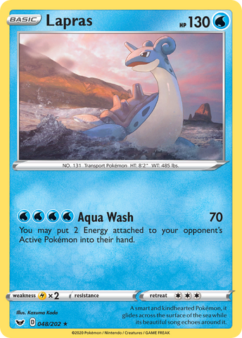 Lapras (048/202) [Espada y escudo: conjunto básico] 