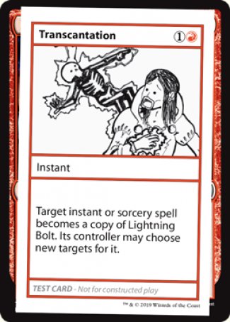 Transcantation (Edición 2021) [Tarjetas de prueba de juego Mystery Booster] 