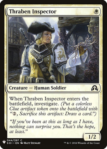 Inspector de Thraben [Potenciador misterioso] 