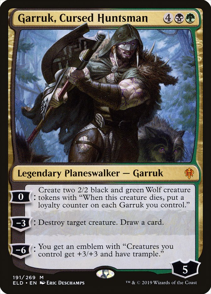 Garruk, cazador maldito [Trono de Eldraine] 