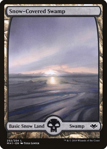 Pantano cubierto de nieve [Horizontes modernos] 