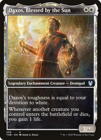 Daxos, bendecido por el sol (escaparate) [Theros más allá de la muerte] 