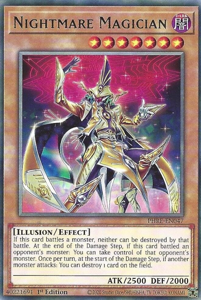 Nightmare Magician [PHRE-EN047] Rare