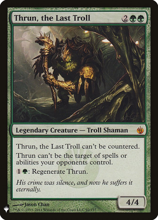 Thrun, el último troll [Mystery Booster] 