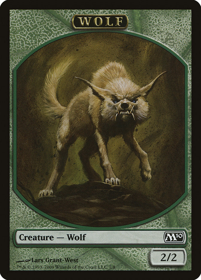 Ficha de lobo [Fichas Magic 2010] 