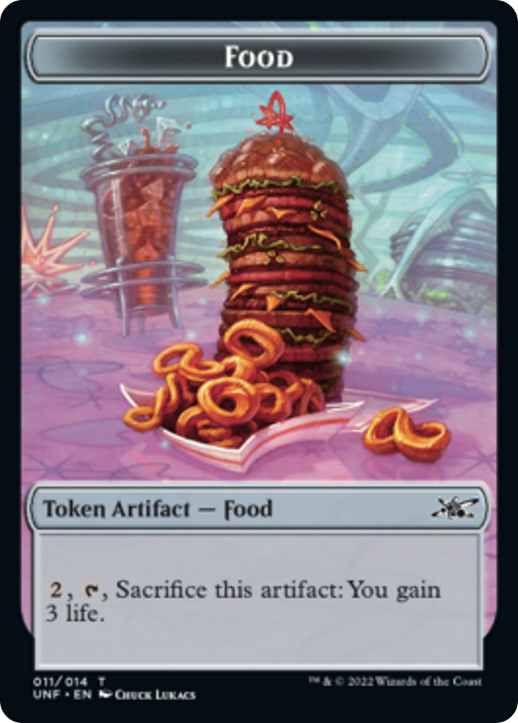 Ardilla // Comida (011) Ficha de doble cara [Tokens Unfinity] 