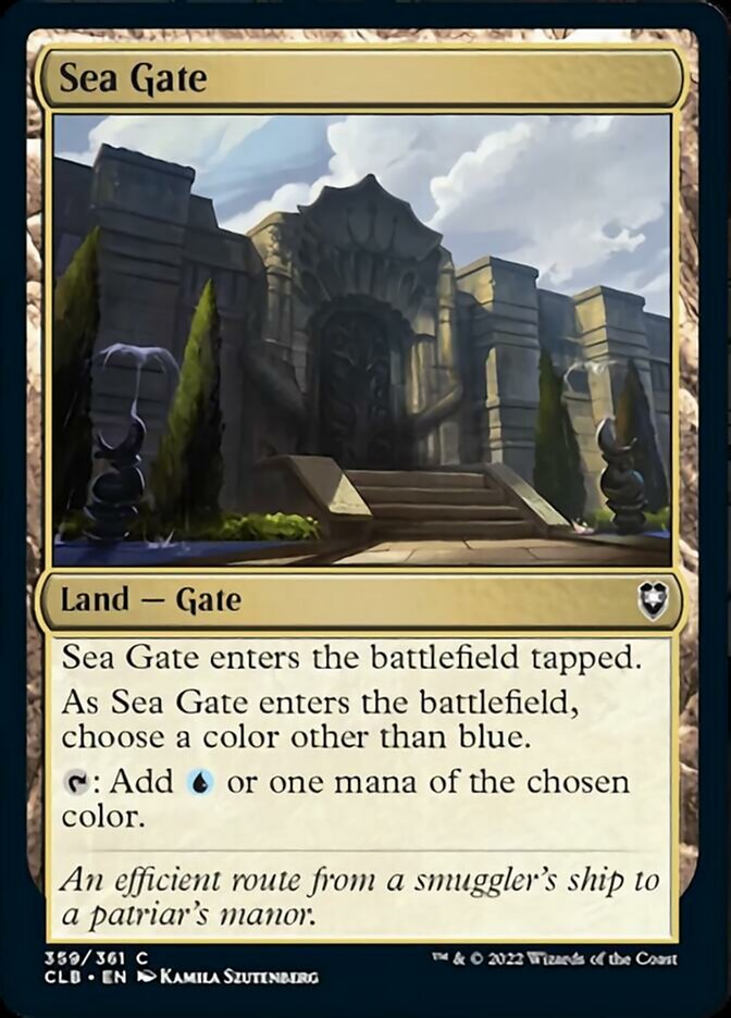 Sea Gate [Commander Legends: Batalla por Baldur's Gate] 