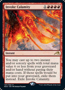 Invocar calamidad (paquete promocional) [Kamigawa: Promociones de Neon Dynasty] 