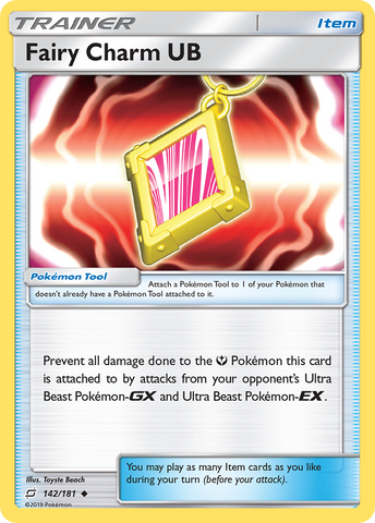 Fairy Charm UB (142/181) [Sol y Luna: Equipo] 