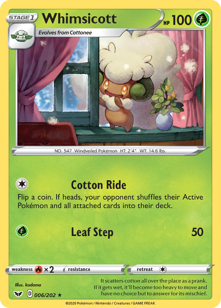 Whimsicott (006/202) [Espada y escudo: conjunto básico] 
