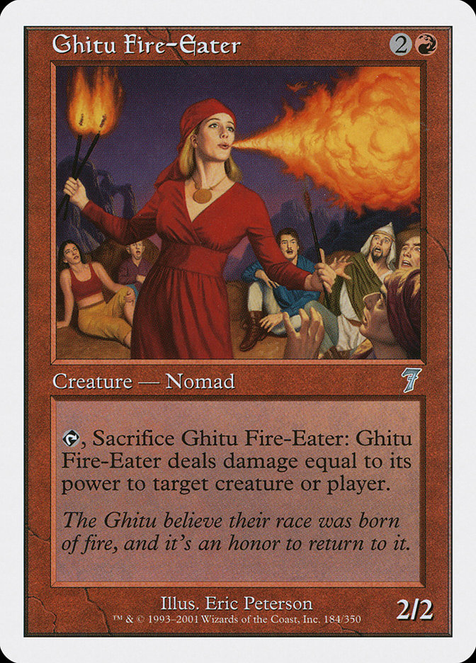 Ghitu Devorador de Fuego [Séptima Edición] 