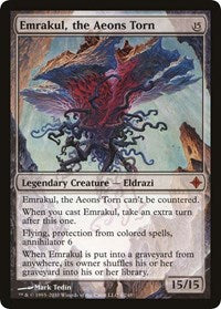 Emrakul, los eones desgarrados (El ascenso de los Eldrazi) [Tarjetas de gran tamaño] 