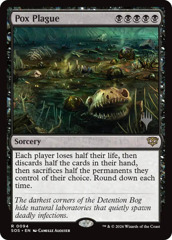 Pox Plague [Secrets of Strixhaven Promos]