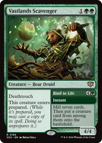 Vastlands Scavenger [Secrets of Strixhaven Promos]