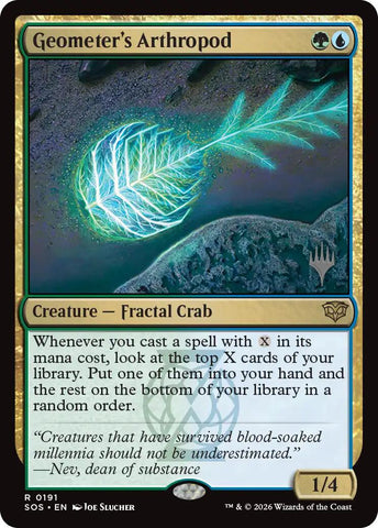 Geometer's Arthropod [Secrets of Strixhaven Promos]