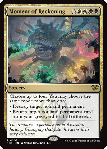 Moment of Reckoning [Secrets of Strixhaven Promos]