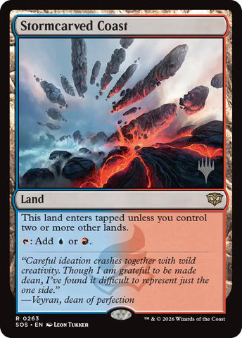 Stormcarved Coast [Secrets of Strixhaven Promos]