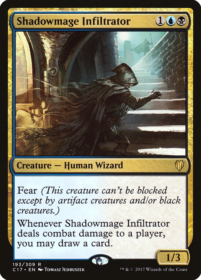 Infiltrado mago de las sombras [Commander 2017] 