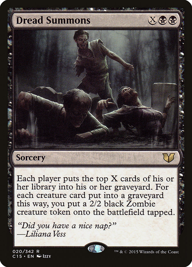 Invocaciones aterradoras [Commander 2015] 