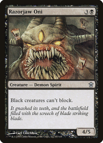 Razorjaw Oni [Salvadores de Kamigawa] 