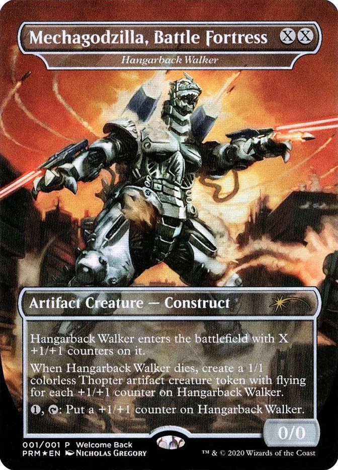 Hangarback Walker - Mechagodzilla, Fortaleza de batalla [Love Your LGS 2020] 