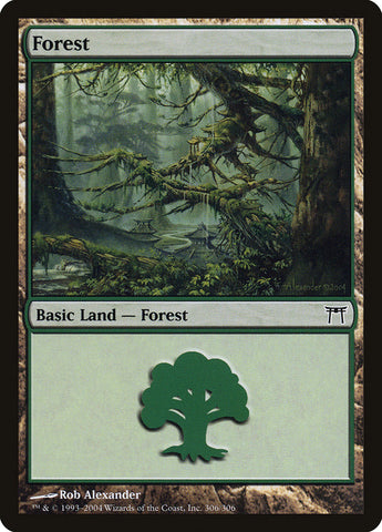 Bosque (306) [Campeones de Kamigawa] 