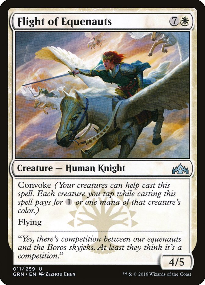Vuelo de Equenautas [Gremios de Ravnica] 