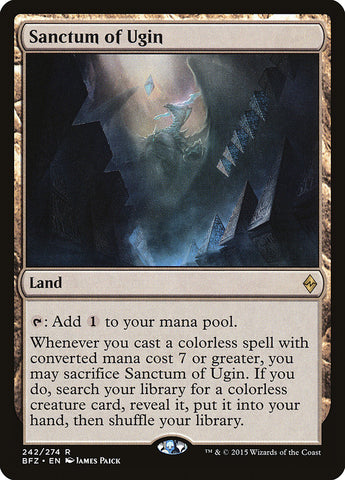 Santuario de Ugin [Batalla por Zendikar] 
