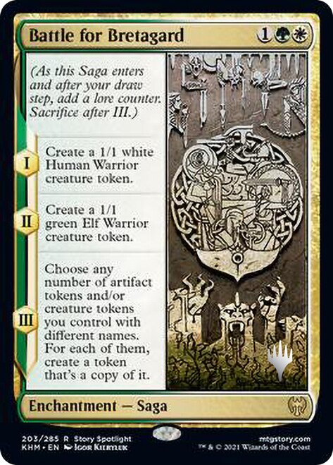 Batalla por Bretagard (paquete promocional) [Kaldheim Promos] 