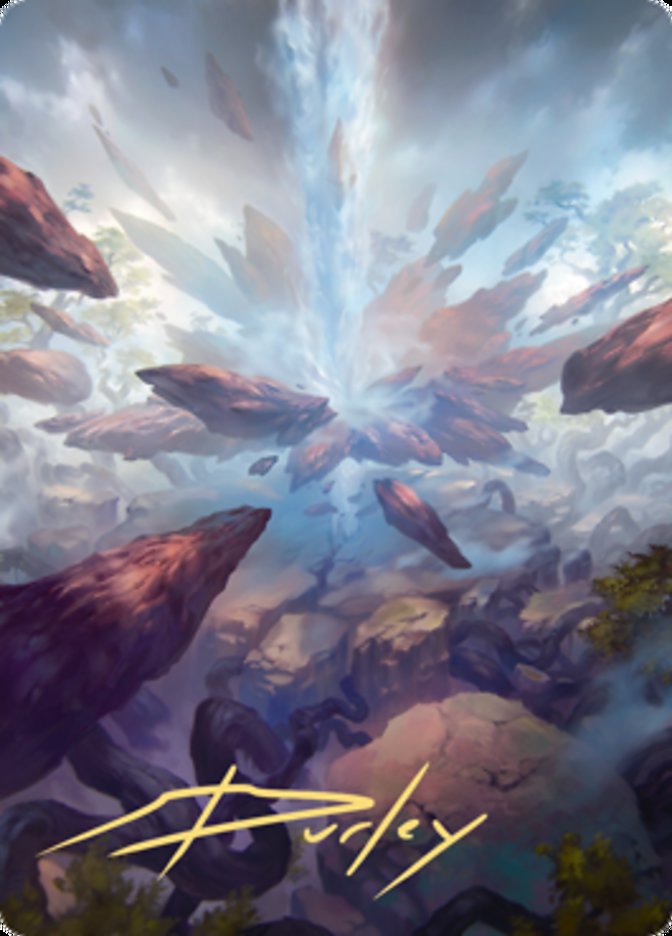 Prismatic Vista (Serie de arte) [Serie de arte Zendikar Rising] 