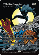 T'Challa's Protection - Teferi's Protection (Borderless) [Marvel Universe: Eternal-Legal]