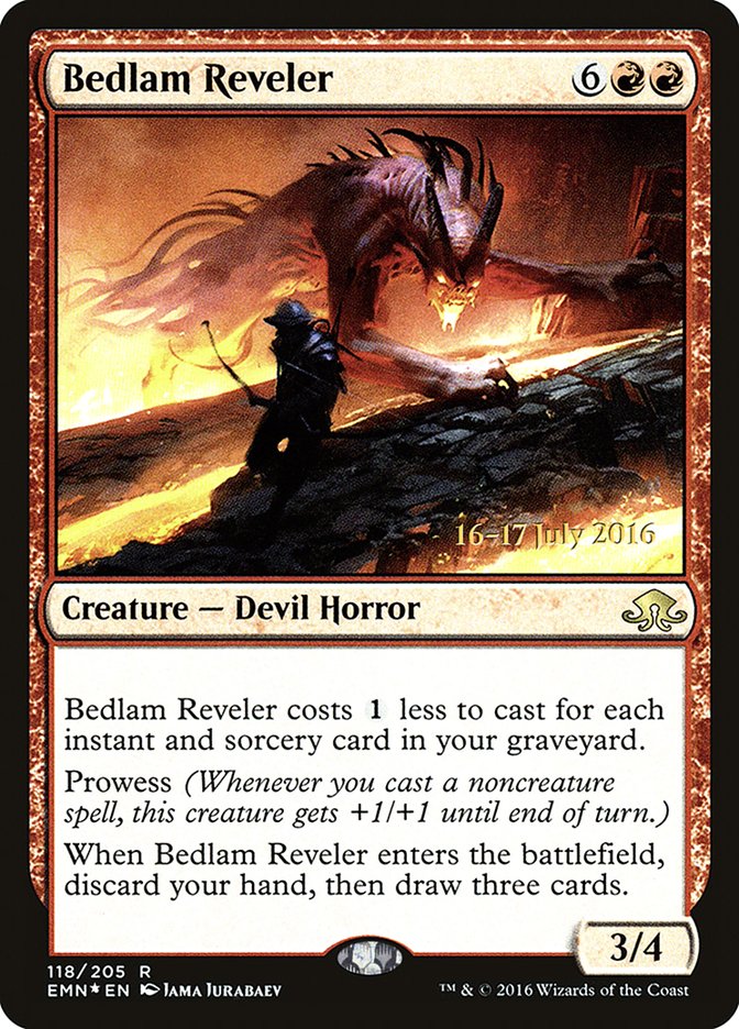 Bedlam Reveler [Promociones de presentación de Eldritch Moon] 