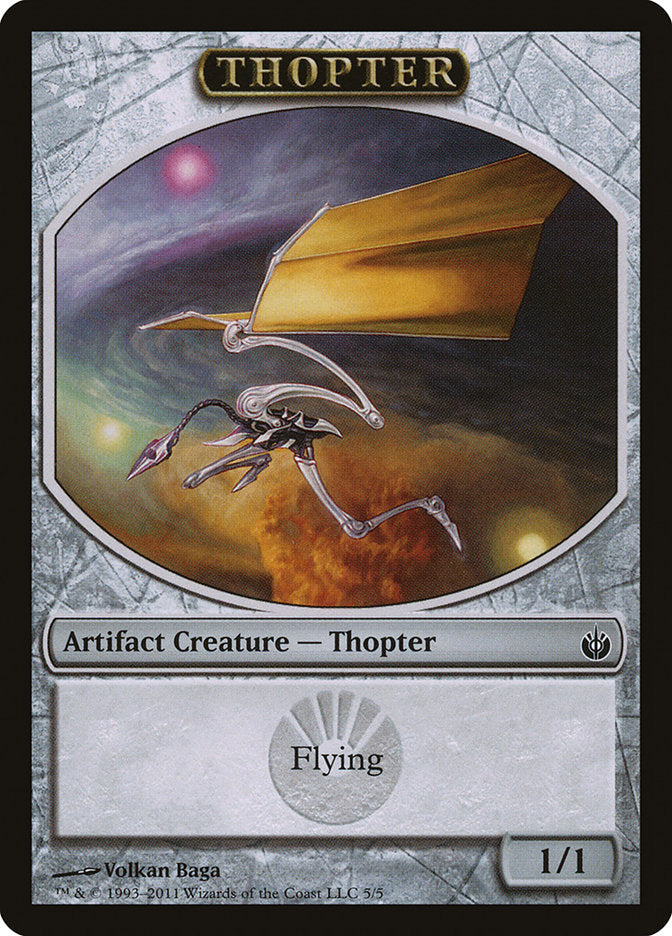 Ficha de tóptero [Fichas asediadas de Mirrodin] 