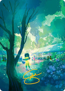 Forest Art Card (Gold-Stamped Signature) [Marvel Super Heroes Art Series]