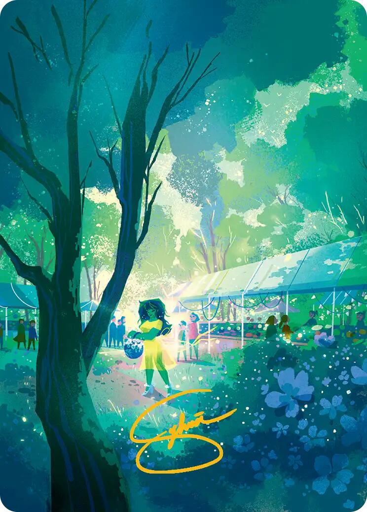 Forest Art Card (Gold-Stamped Signature) [Marvel Super Heroes Art Series]