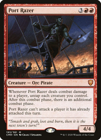 Port Razer [Leyendas del comandante] 