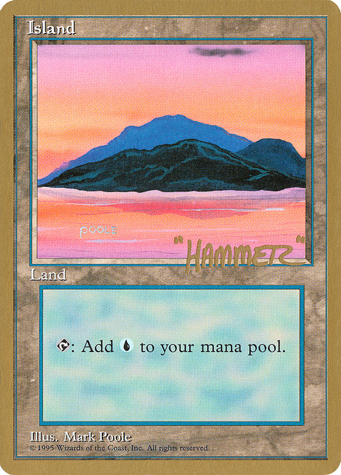 Island (shr369) (Shawn "Hammer" Regnier) [Conjunto de coleccionista Pro Tour] 