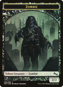 Zombi // Ficha Zombi de doble cara [Fichas inestables] 