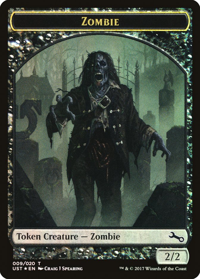Zombi // Ficha Zombi de doble cara [Fichas inestables] 