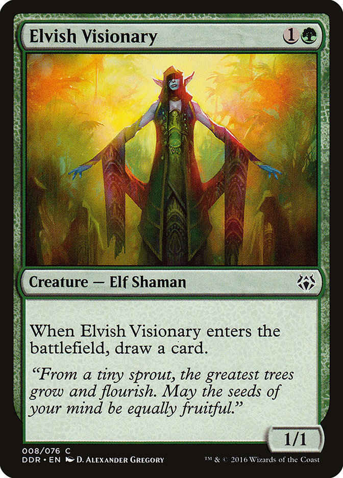 Visionario élfico [Mazos de duelo: Nissa contra Ob Nixilis] 