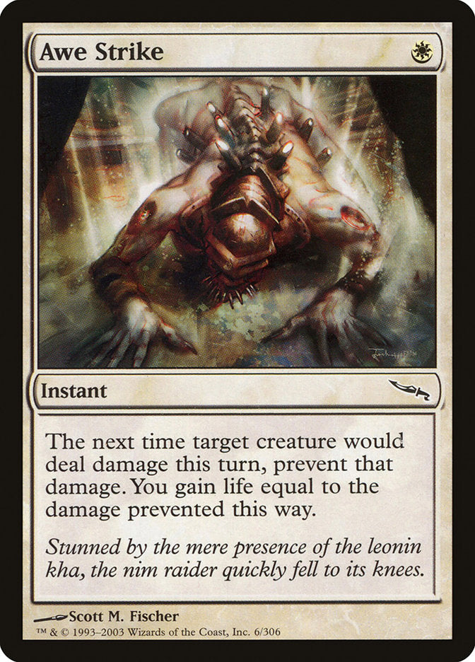 Golpe de temor [Mirrodin] 