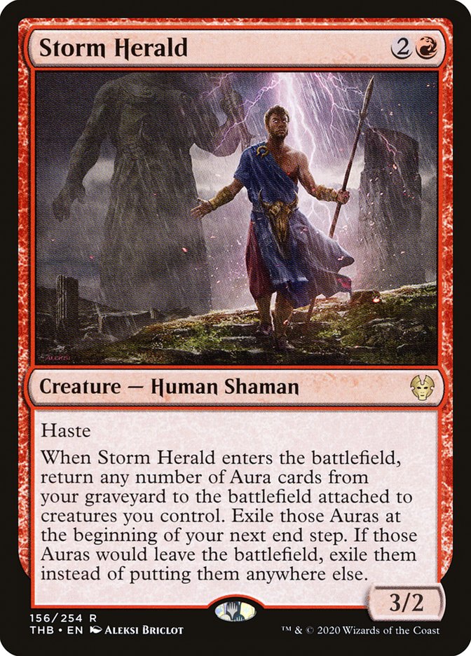 Heraldo de la tormenta [Theros más allá de la muerte] 