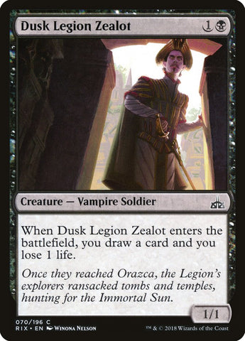 Fanático de la Legión del Anochecer [Rivales de Ixalan] 